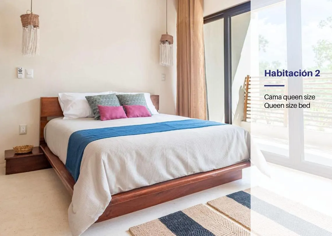 Apartmán Selva Norte Tulum Mexiko